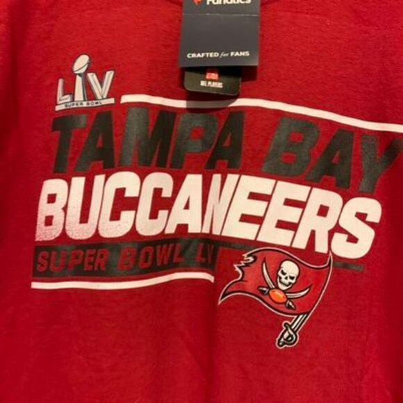 Tampa Bay Buccaneers Super Bowl Size XL Long Sleeved T-Shirt *New* - Picture 2 of 6